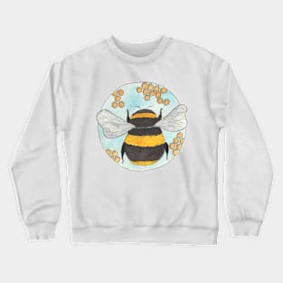 Bee and Honeycomb Crewneck Sweatshirt